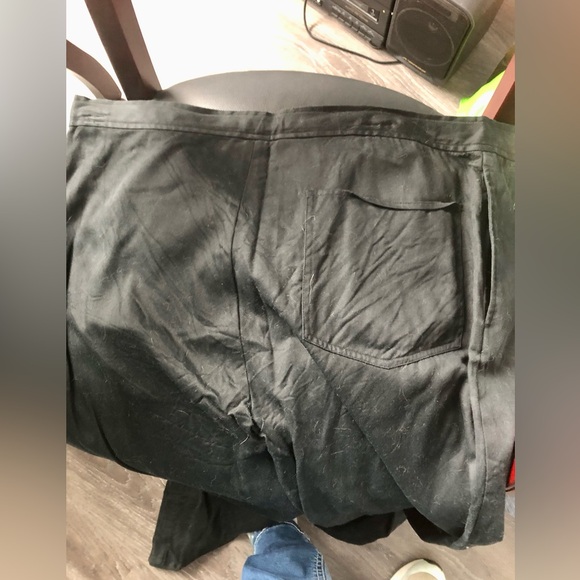 Express Black Button Fly Pants with Drawstring, Size XL - Picture 4 of 4